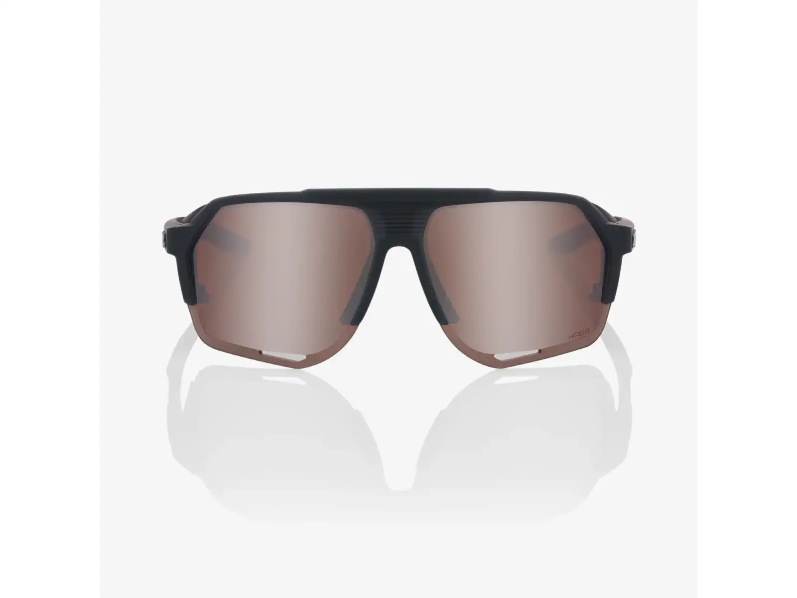 100% Norvik okuliare Soft Tact HiPER Crystal Black/Crimson