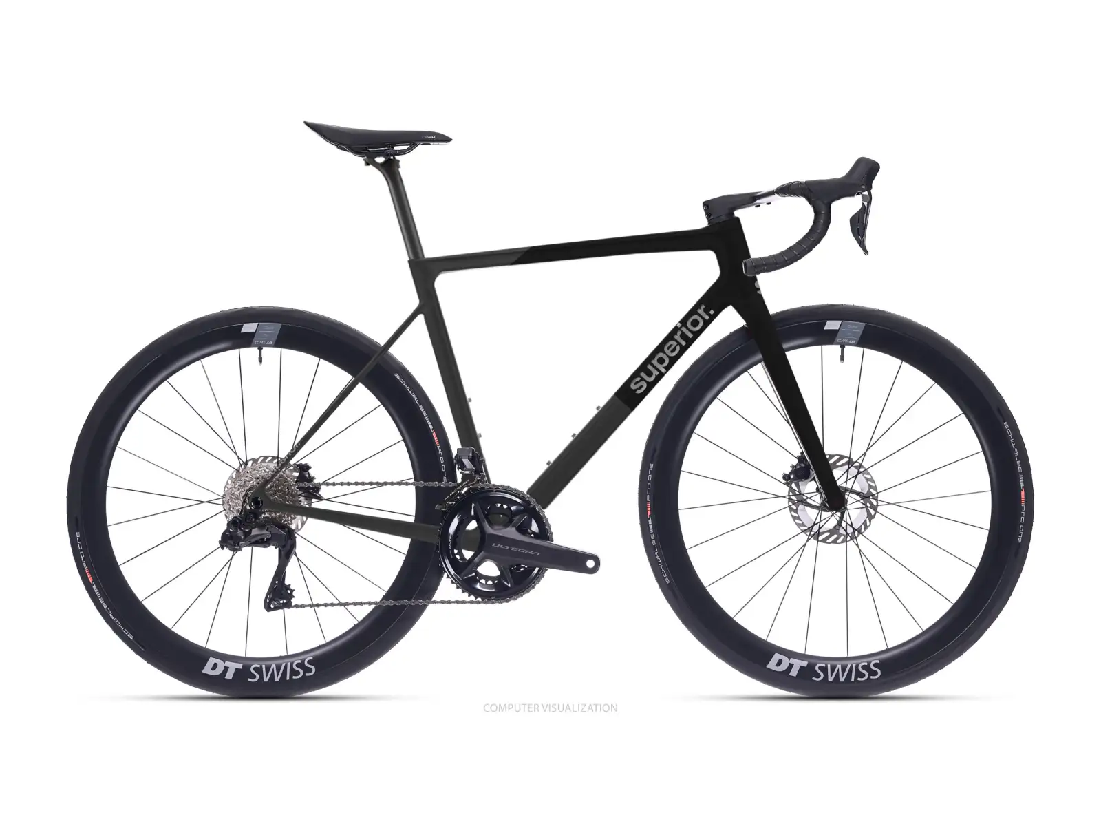 Superior RR 9.6 cestný bicykel Matte Carbon / Black