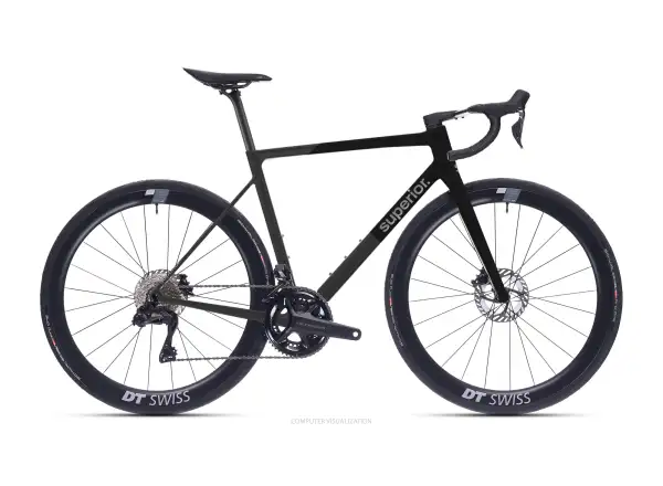 Superior RR 9.6 cestný bicykel Matte Carbon / Black