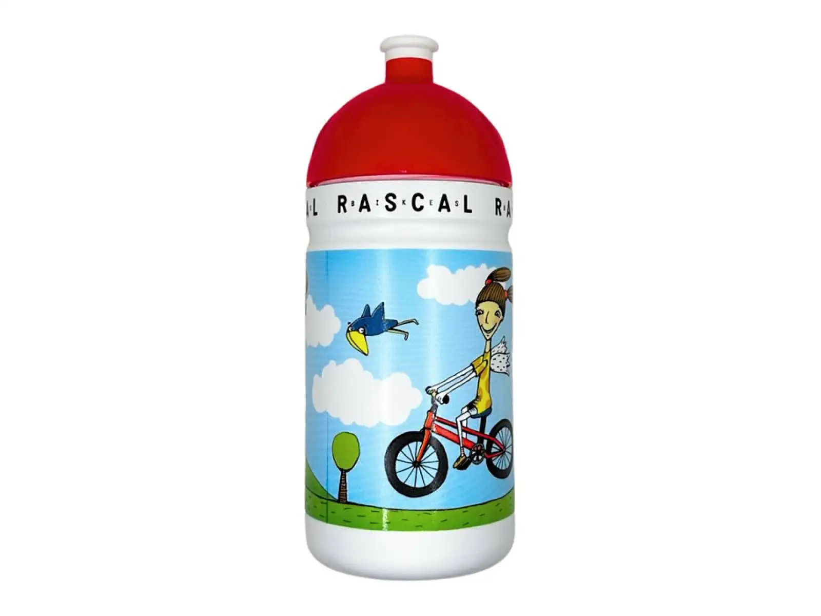 Rascal detská fľaša 0,5 l červená