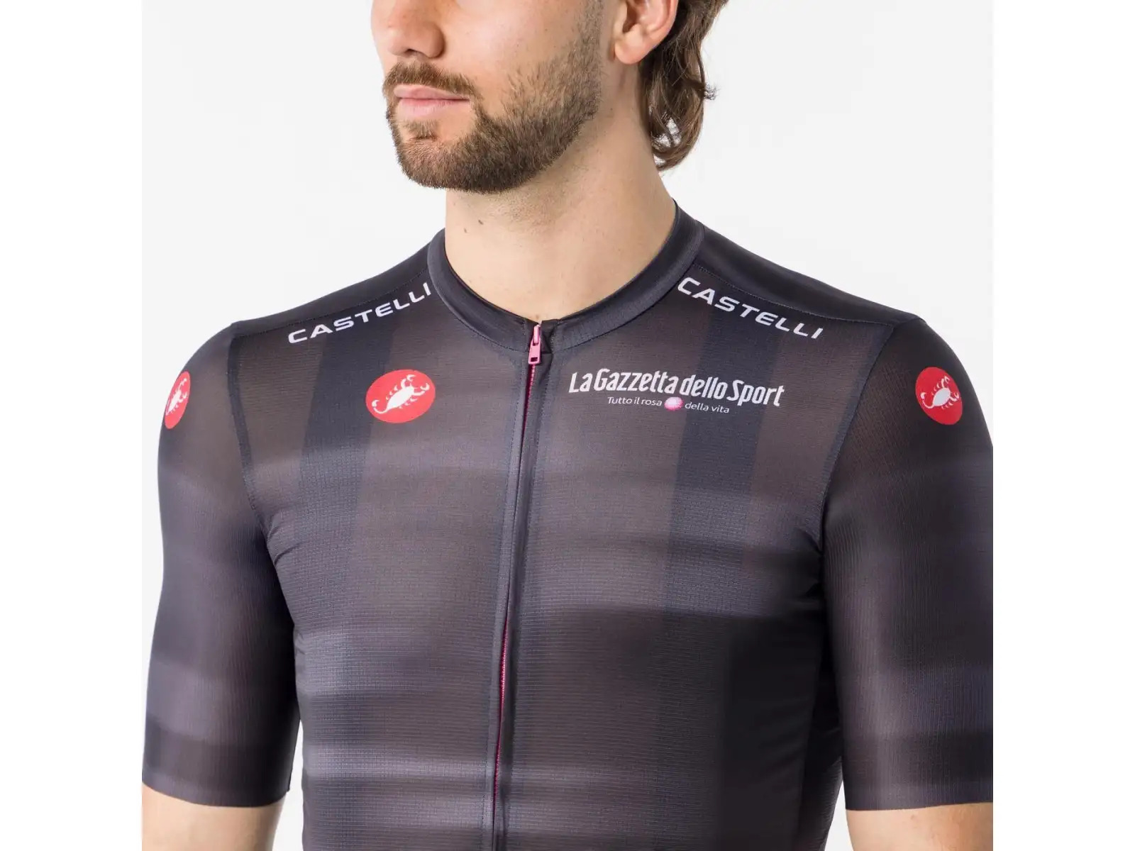 Castelli Giro109 Competizione 4 pánsky dres krátky rukáv Nero