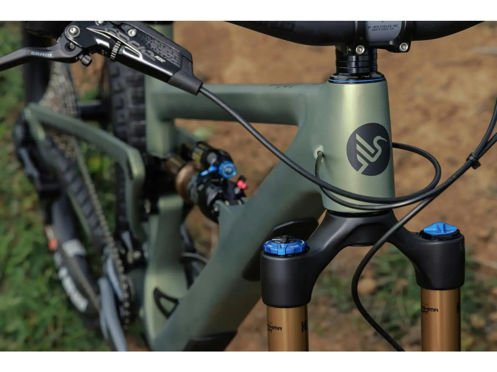 Ibis Ripmo V3 Eagle 90 horský bicykel Olive Swamp Monster
