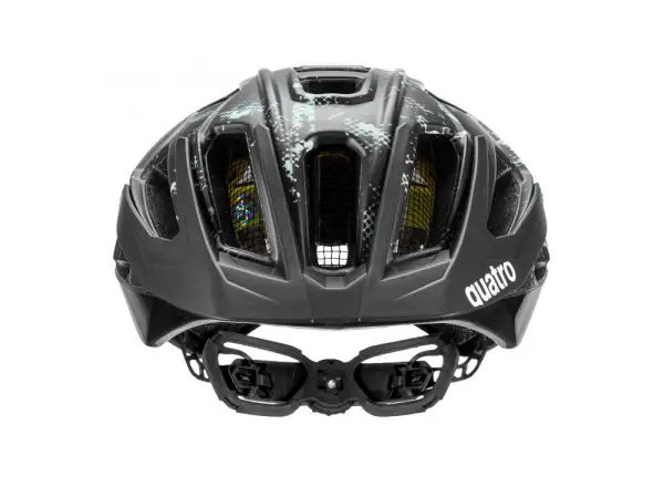 Uvex Quatro CC MIPS prilba Black/Jade Matt