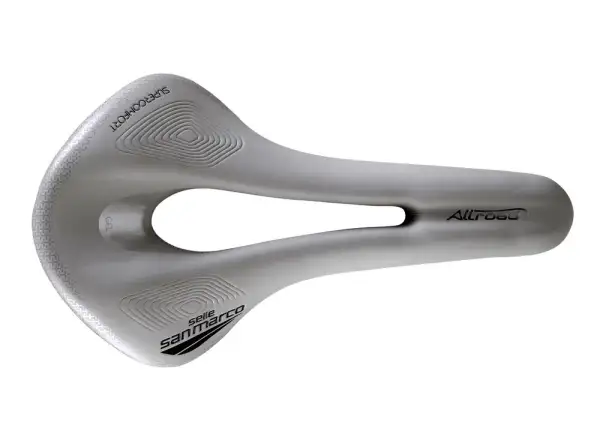 Široké pretekárske sedlo Selle San Marco Allroad Supercomfort Grey