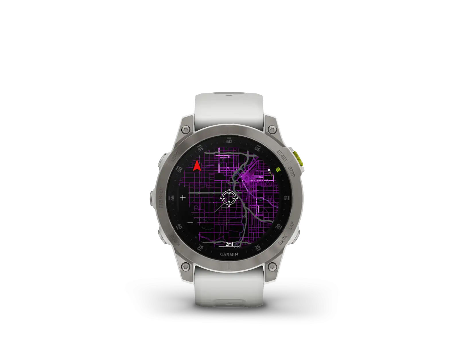 Garmin epix Gen 2 Sapphire Edition smart hodinky Titanium/White
