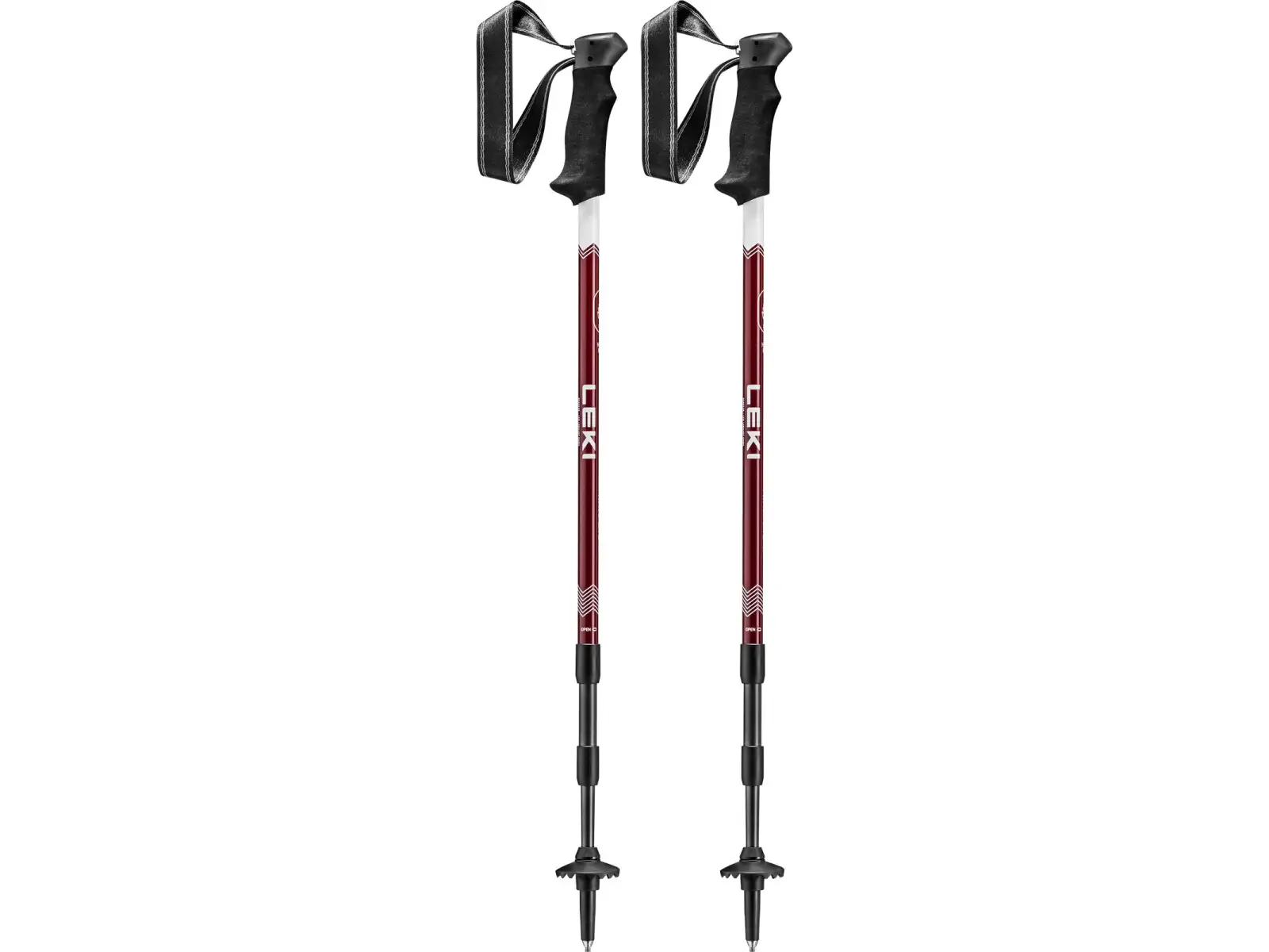 Leki Trail Lite trekingové palice tamarillo/white
