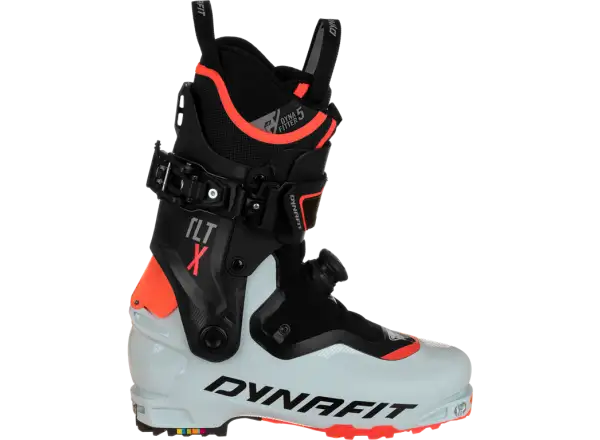 Dynafit TLT X PU dámske skialpové topánky Puritan Gray/Fluo Coral