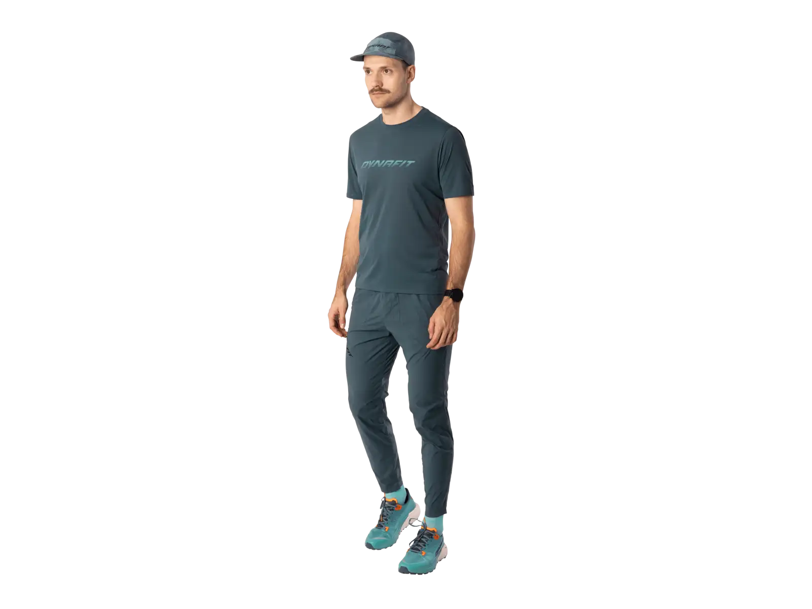 Dynafit Trail Reflective pánske bežecké tričko krátky rukáv Cinder
