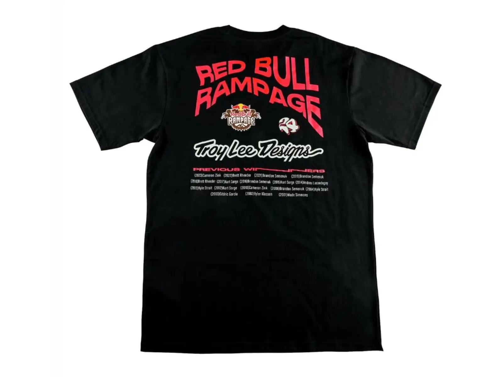 Troy Lee Designs x Red Bull Rampage Mind Melt pánské triko krátký rukáv Black