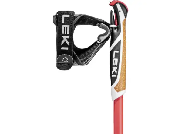 Leki CC 450 bežecké palice čierny-trešňovo-červenobiely.