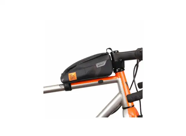 Woho X-Touring Top-Tube taška na rám 850 ml Cyber-Camo Diamond čierna