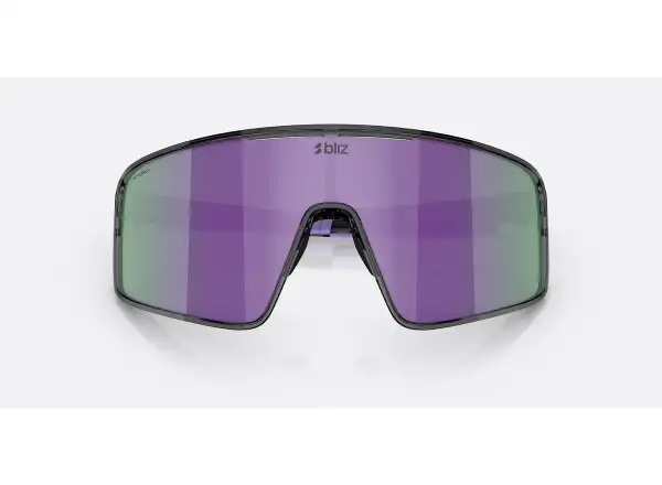 Bliz P001s slnečné okuliare Crystal Black/Grey Purple Multi