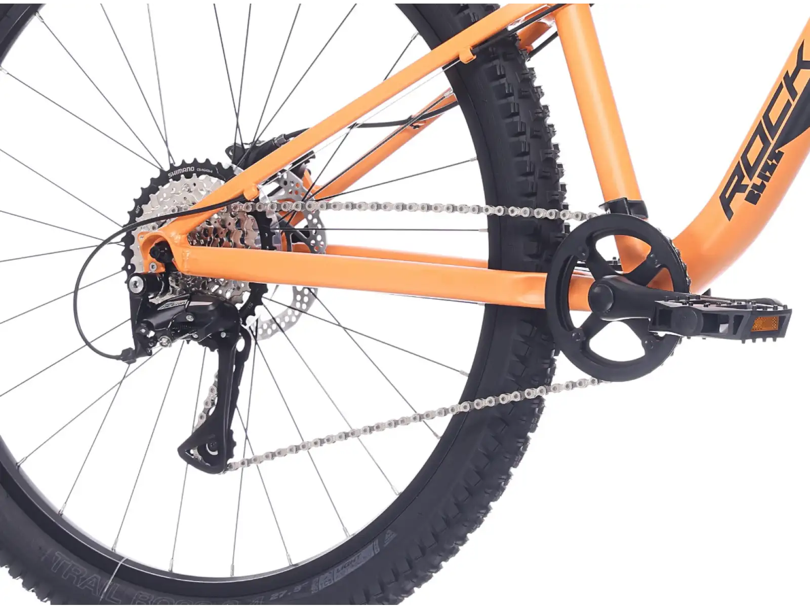 Rock Machine Blizz Jr. 27 detský bicykel Orange