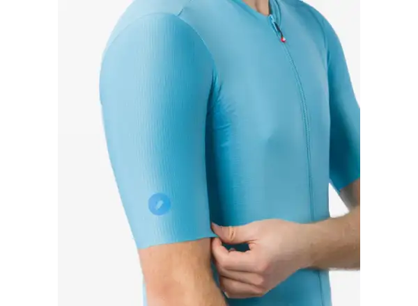 Castelli Espresso 2 pánsky dres krátky rukáv Neon Cobalt