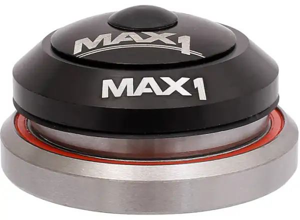MAX1 1 1/8"-1,5" integrovaná asymetrická hlavica čierna