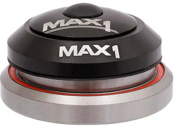 MAX1 1 1/8"-1,5" integrované asymetrické hlavové zloženie čierne