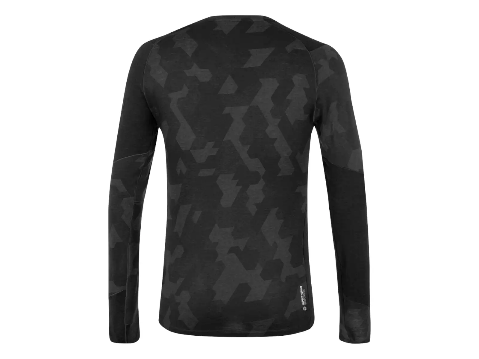 Salewa Cristallo pánske tričko dlhý rukáv black out
