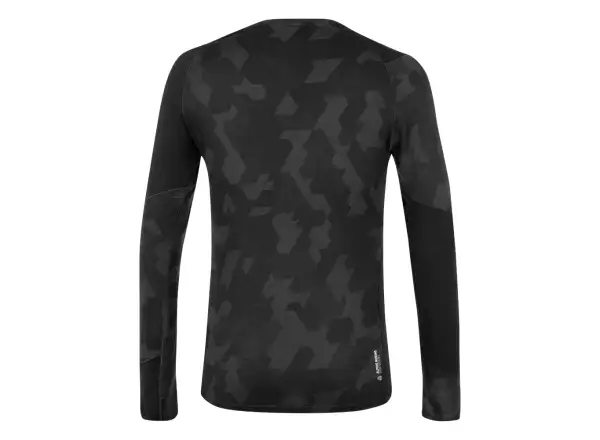 Salewa Cristallo pánske tričko dlhý rukáv black out