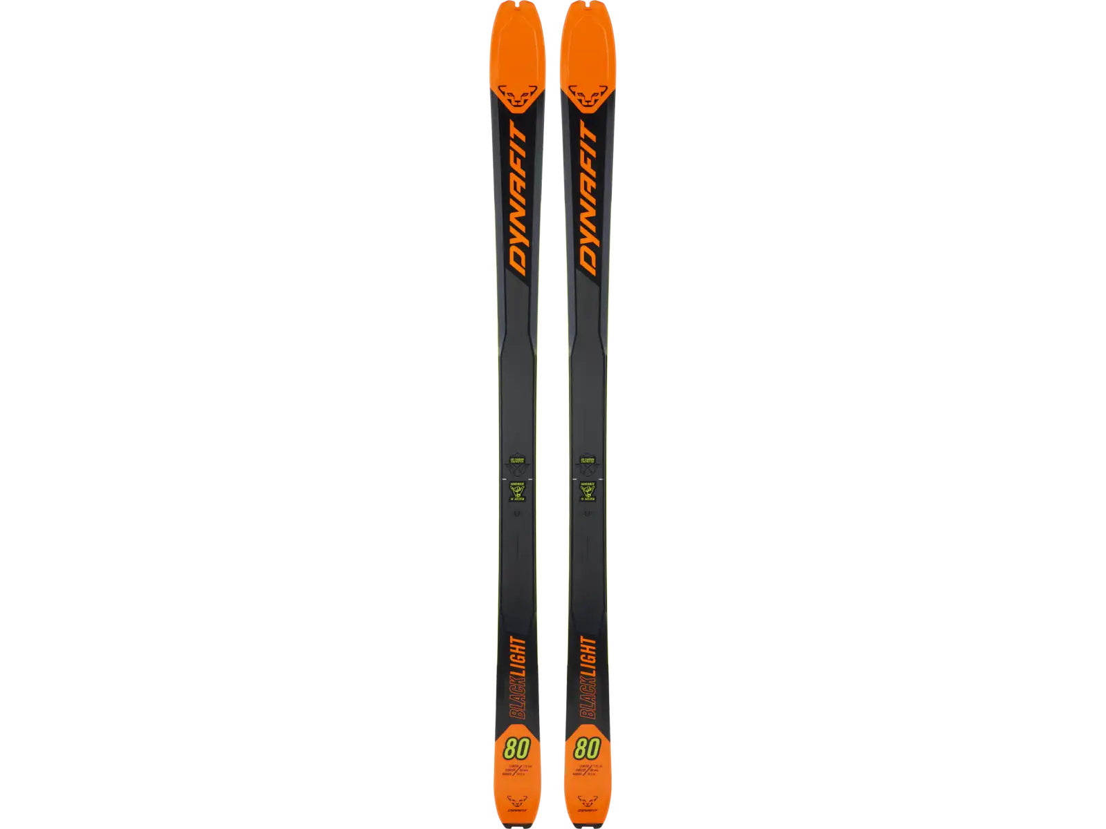 Dynafit Blacklight 80 skialpové lyže dawn red/carbon black