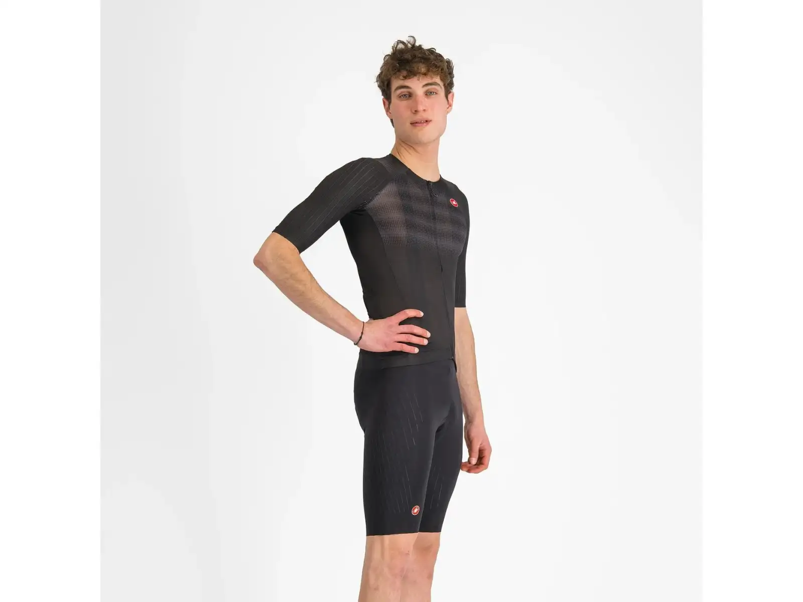 Castelli Free Aero Race pánske kraťasy s vložkou a trakmi Black