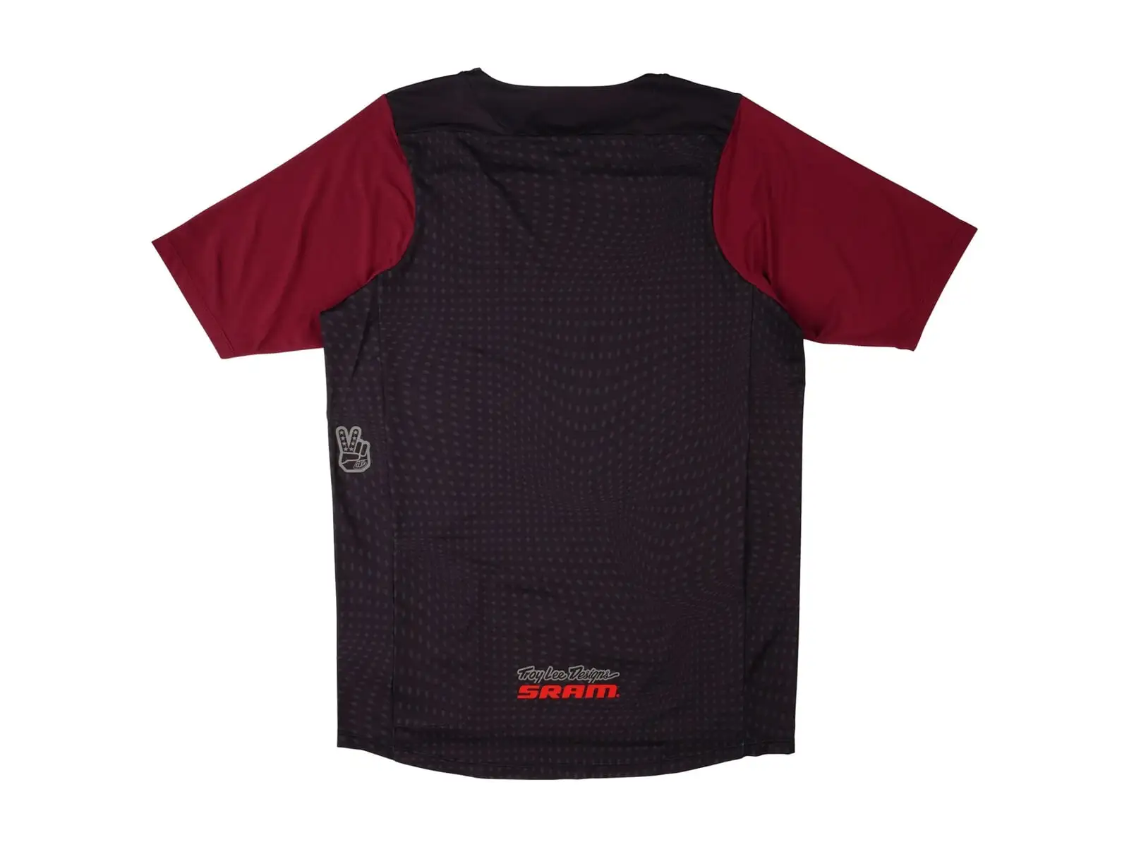 Troy Lee Designs x SRAM Skyline pánsky dres krátky rukáv Radioscape Black/Berry