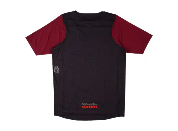 Troy Lee Designs x SRAM Skyline pánsky dres krátky rukáv Radioscape Black/Berry