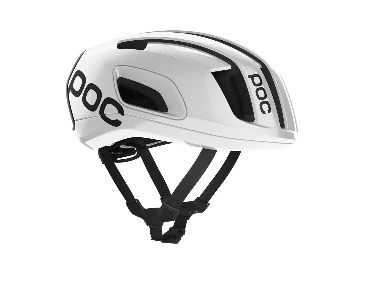POC Cytal cestná prilba Hydrogen White/Uranium Black Matt/Logo