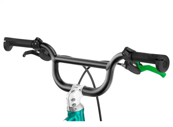 Woom GO 1 Plus Metallic Turquoise 14 detské odrážadlo