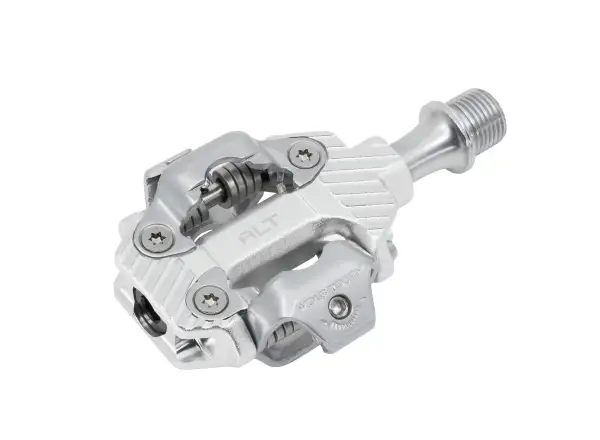 Wolf Tooth ALT XC Clipless Performance pedále raw silver