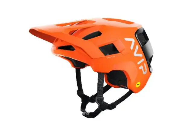 POC Kortal Race MIPS prilba Fluorescent Orange AVIP/Uranium Black Matt