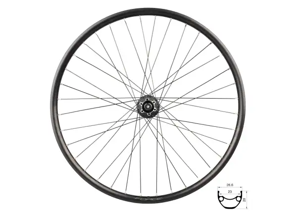 Force XC Disc zadné vypletané koleso 584x23 FHM475 36 dier