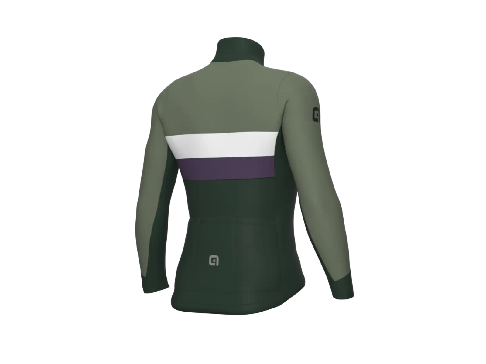 Alé Chaos Off Road pánsky zateplený cyklistický dres Scotland Green