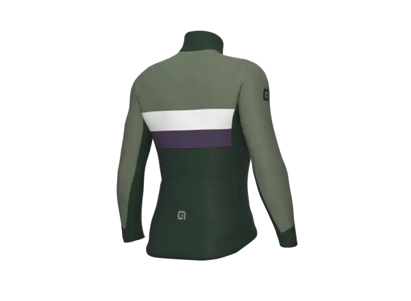 Alé Chaos Off Road pánsky zateplený cyklistický dres Scotland Green