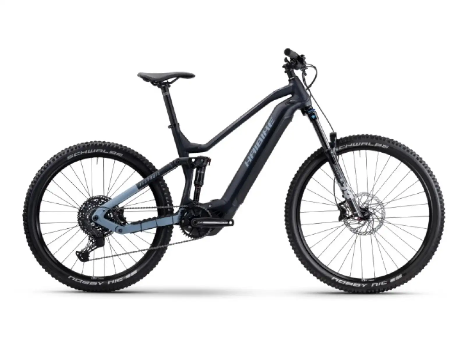 Haibike AllTrail 3 720 Wh celoodpružený elektrobicykel Ocean Black/Blue
