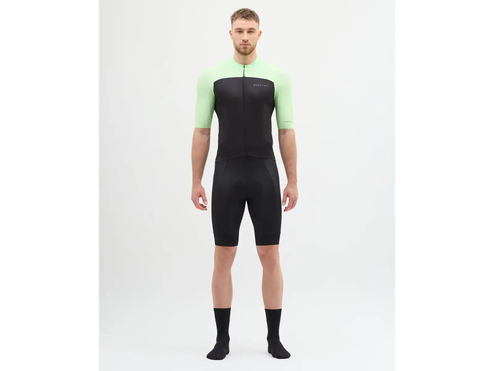 Silvini Stelvio pánsky dres Green/Black