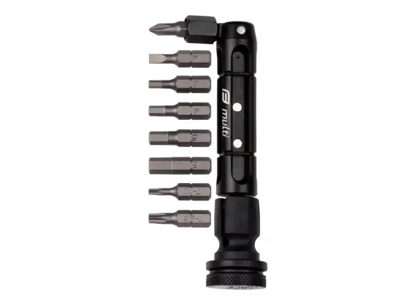 Force Multitool Bar sada nástrojov na riadidlá 6 funkcií čierna