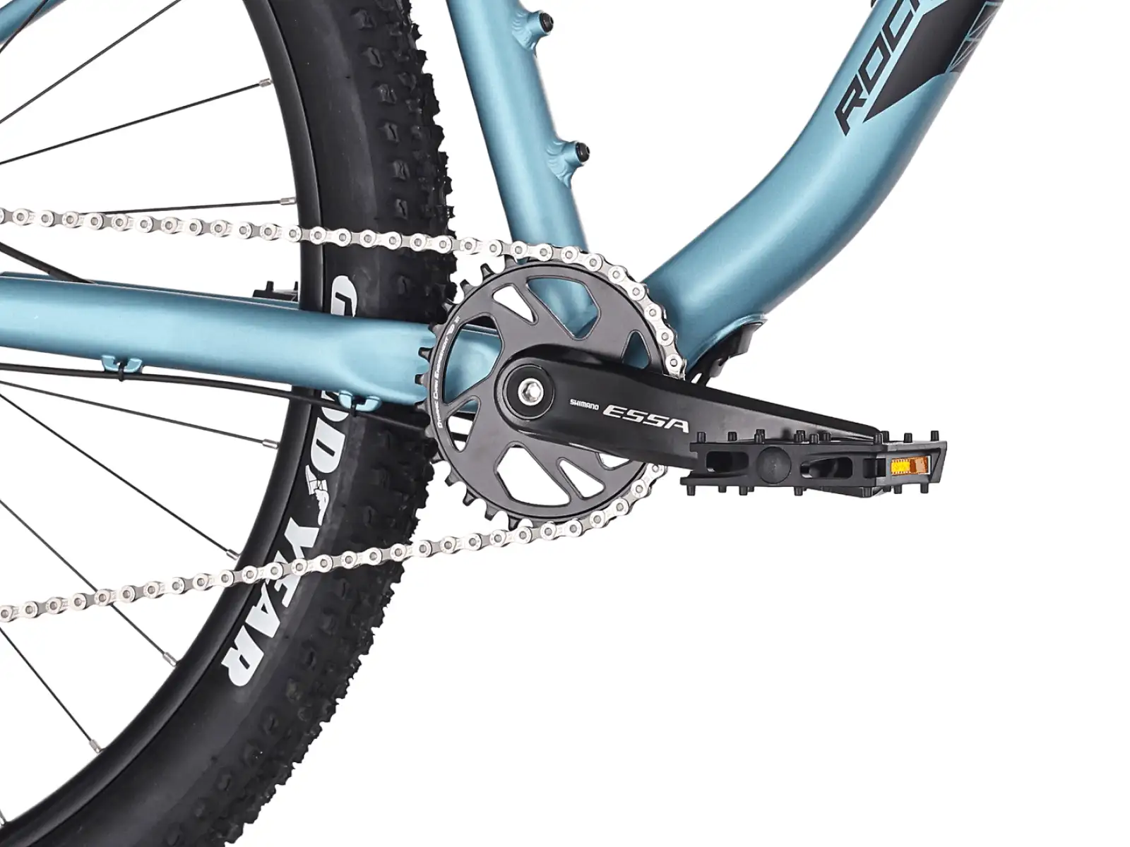 Rock Machine Blizz 10 horský bicykel Matte Zircone Blue