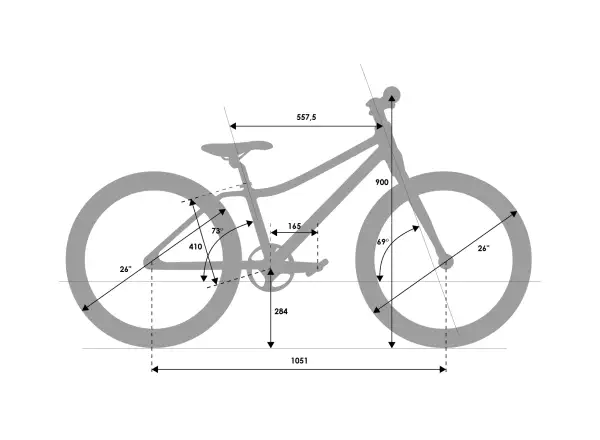 Rascal Wild 26 detský bicykel Emerald