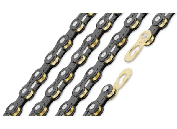 Connex 11sB WAX 11sp. reťaz 126 článkov black/gold