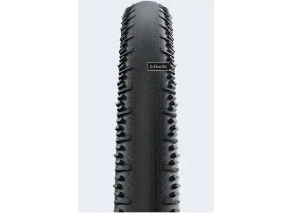 Schwalbe G-ONE RS PRO V-Guard 40-622 gravel plášť kevlar, TLR, E-25, Addix Race, čierna