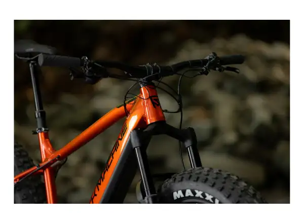 Rock Machine VYÖRY e90-26 fatbike elektrobicykel Metallic Orange/Black VZORKA