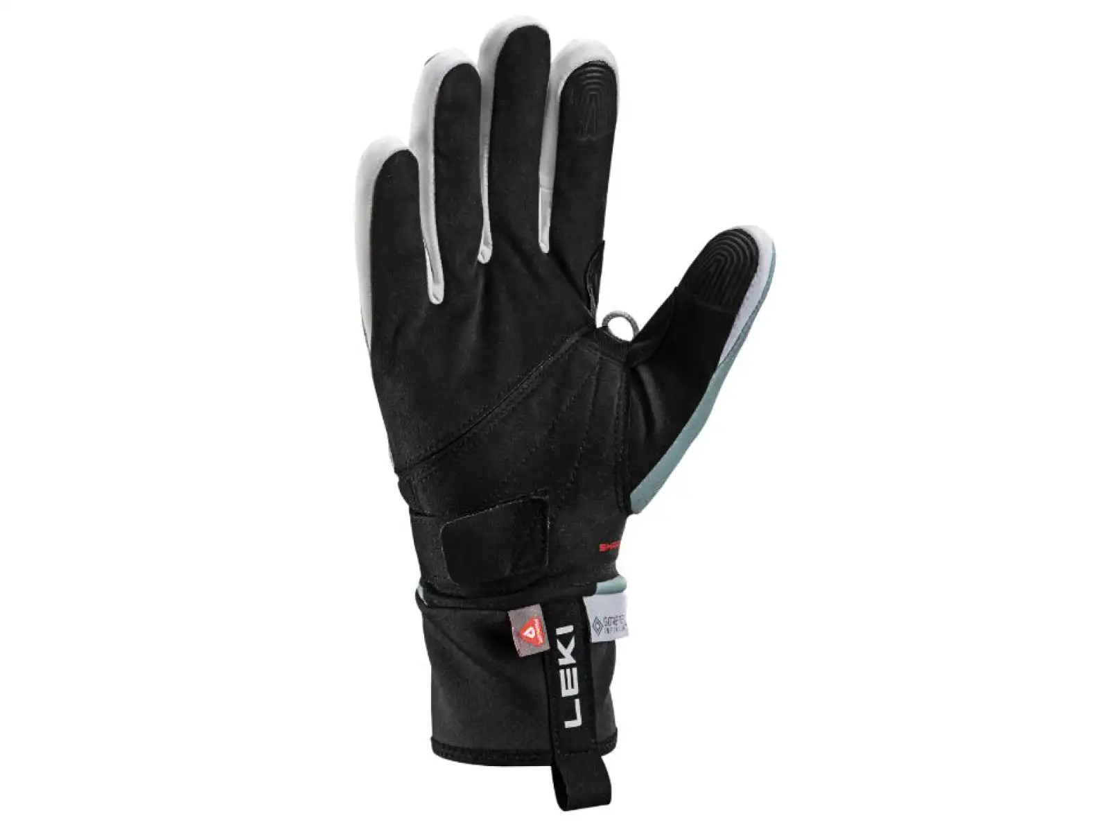Leki PRC ThermoPlus Shark Women bežecké rukavice  Black/Ice green