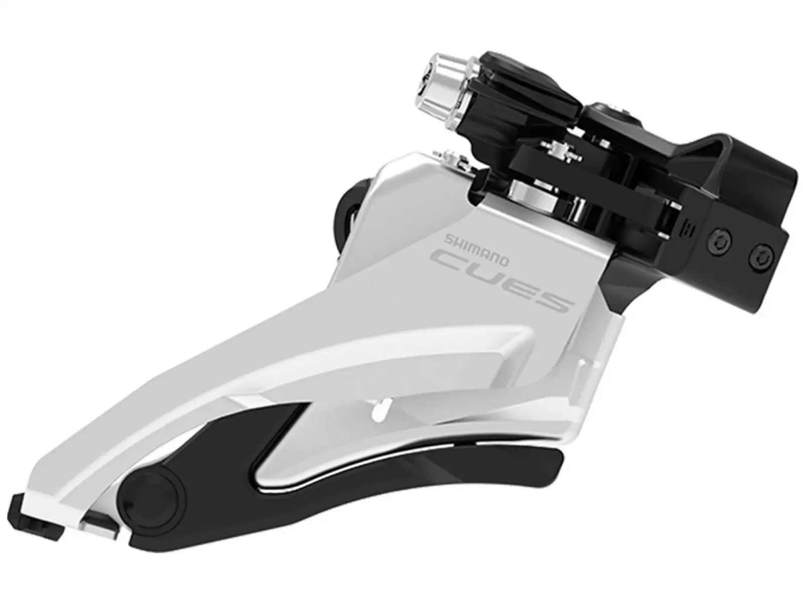 Shimano CUES FD-U4000-M 2x9/10sp. prešmykač Side Swing objímka Middle