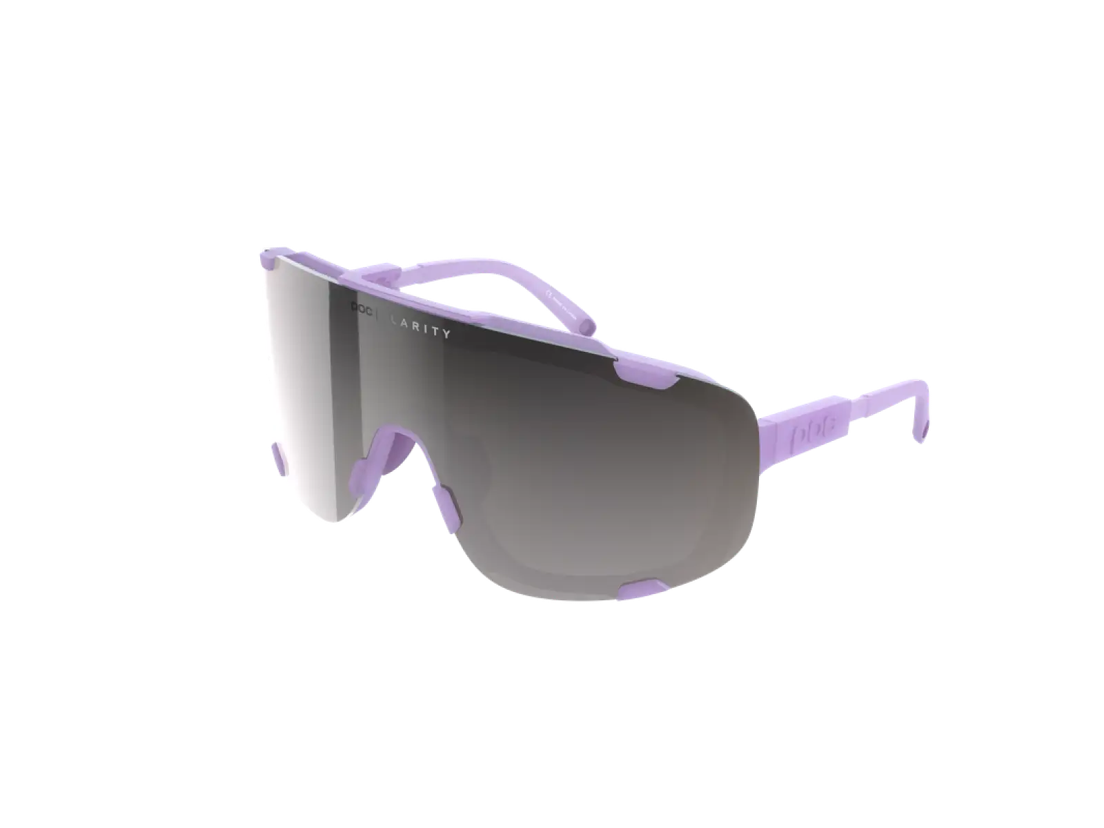 POC Devour cyklistické okuliare Sapphire Purple Translucent