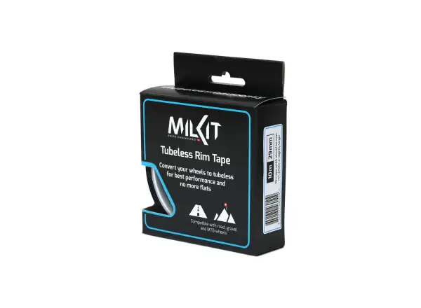 milKit tubeless páska na ráfiky 10 m x 29 mm čierna