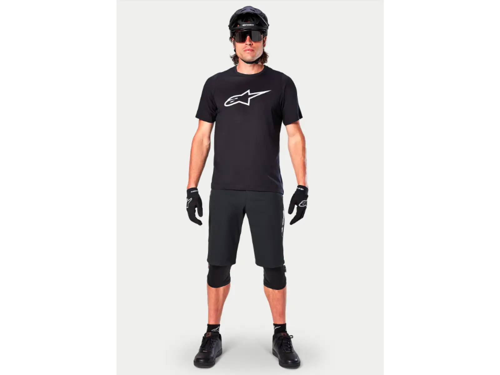 Alpinestars A-Dura Dri Oscar pánsky dres krátky rukáv Black Reflective