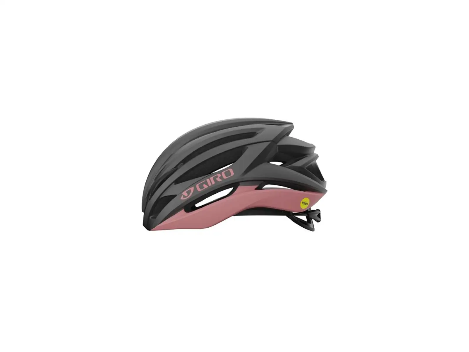 Giro Syntax MIPS cestná prilba Metalic Coal/Dusty Rose