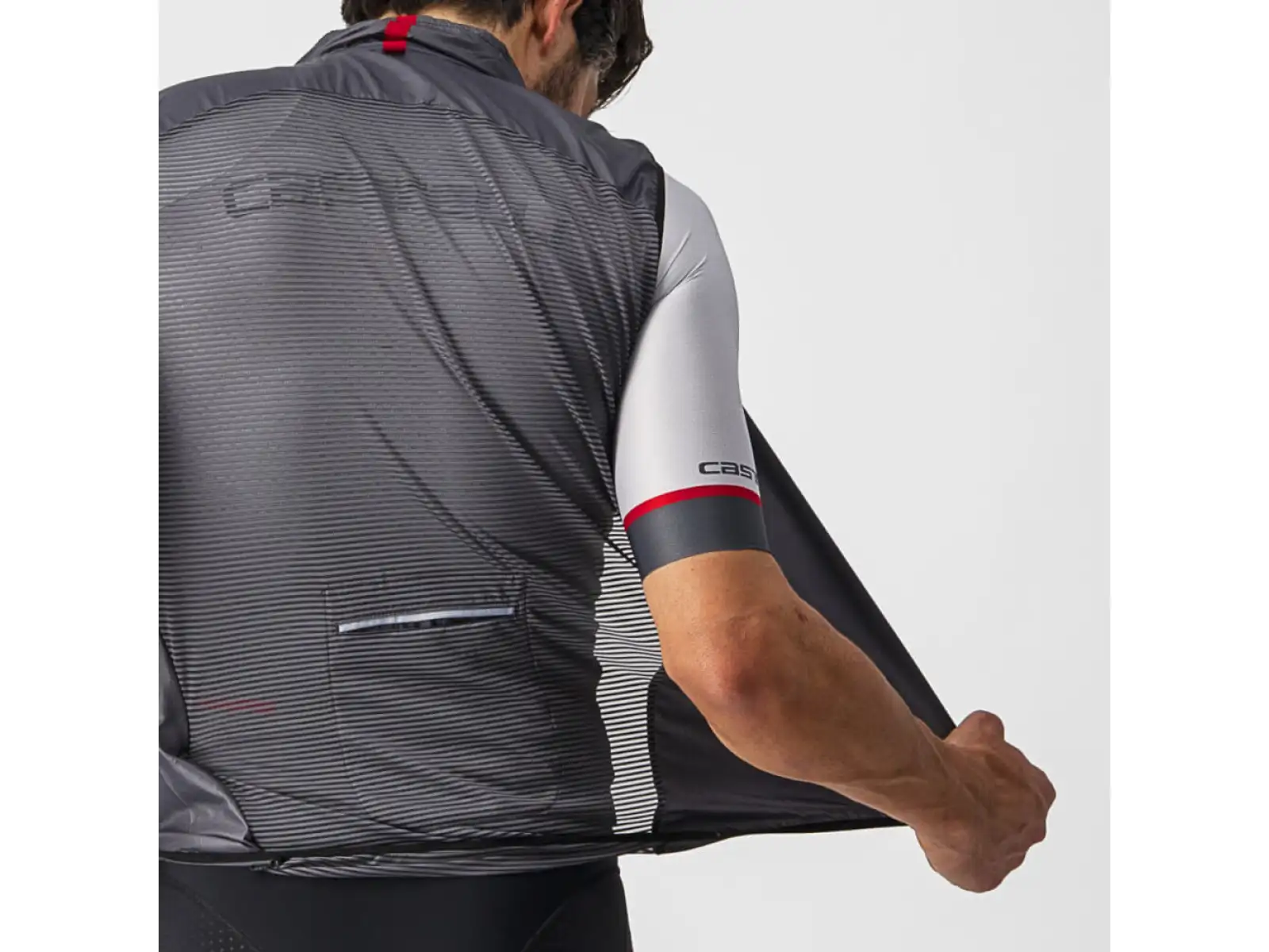 Castelli Aria pánska vesta Dark Grey