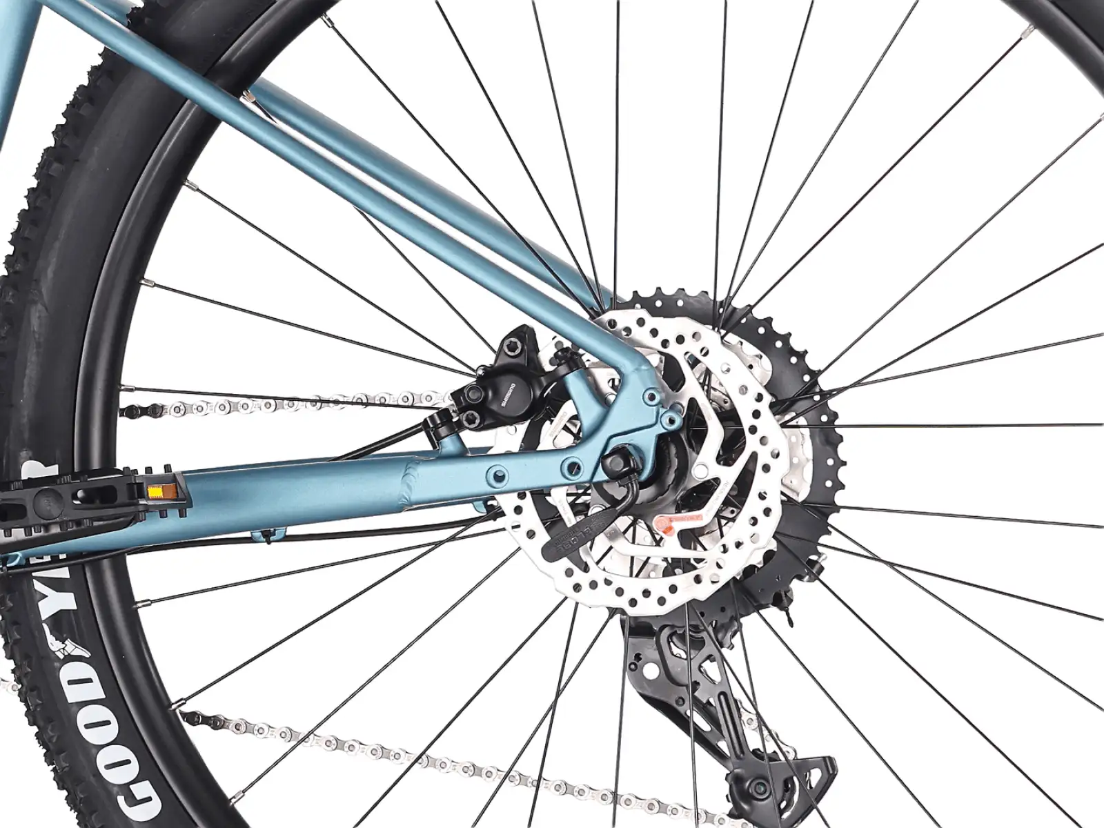 Rock Machine Blizz 10 horský bicykel Matte Zircone Blue