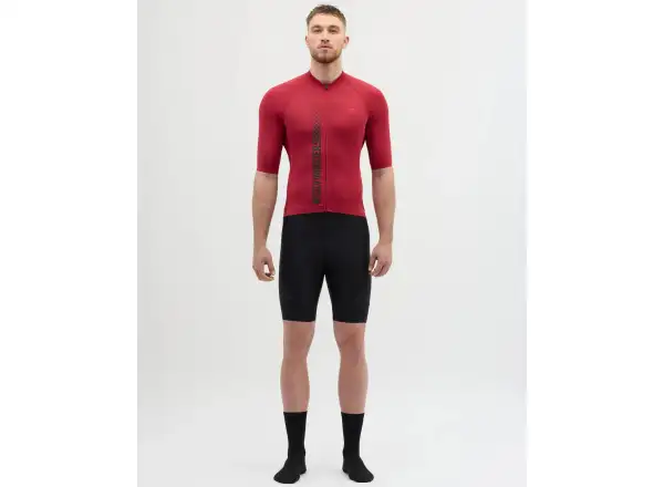 Silvini Mazzano pánsky dres krátky rukáv Merlot/Ruby